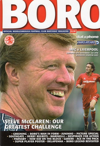 Match programme